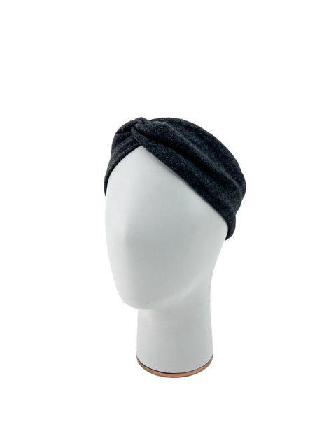 Gray Brushed Sweater Knit Headband