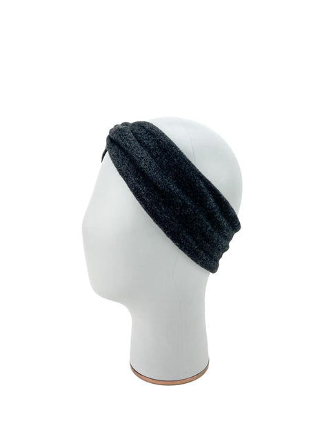 Gray Brushed Sweater Knit Headband