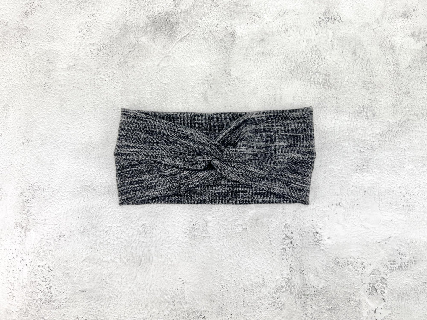 Heather Gray Sweater Knit Headband