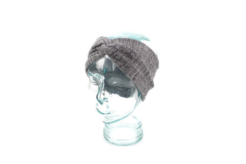 Black Sweater Knit Headband - Sumie Tachibana