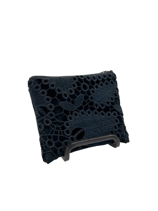 Black Lace Zipper Pouch BAGG00075