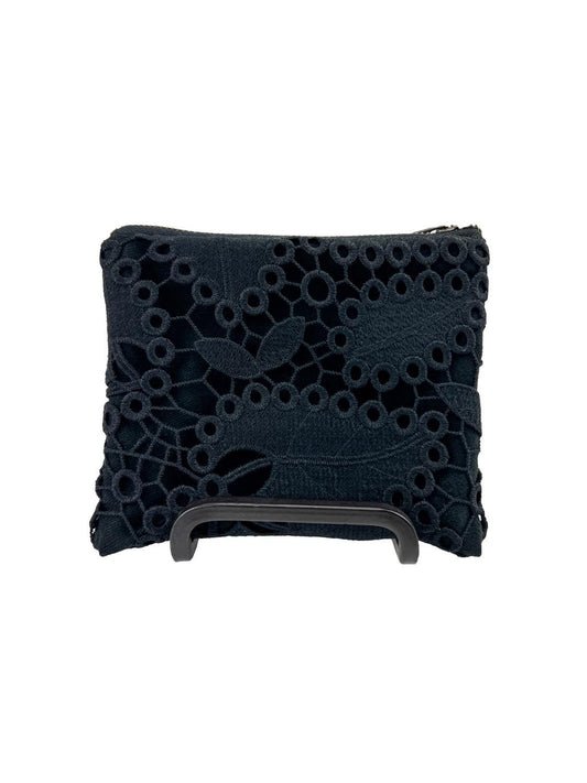 Black Lace Zipper Pouch BAGG00075