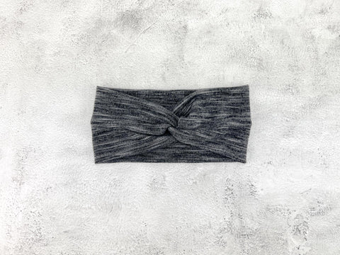 Heather Gray Sweater Knit Headband