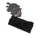 Black Sweater Knit Headband - Sumie Tachibana