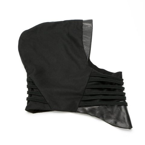 Row Hooded Scarflette - Sumie Tachibana