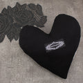 Metallic Silver Lace Harness Heart Pillow SPP00022 - Sumie Tachibana