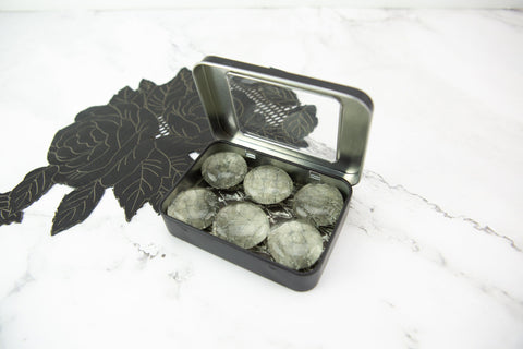 Snakeskin Glass Magnet Set of 6